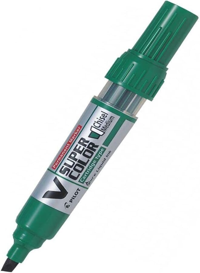 PILOT Permanent Marker - V Super Color, Green